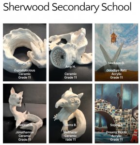 student art from sherwood