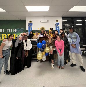 HWDSB students, staff and community members celebrating Iftar.