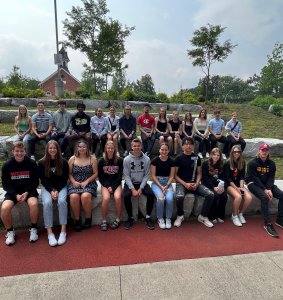 Group photo of HWDSB's Athletes of the Year