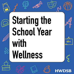 Starting the School Year with Wellness