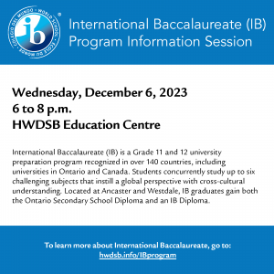 ib info night