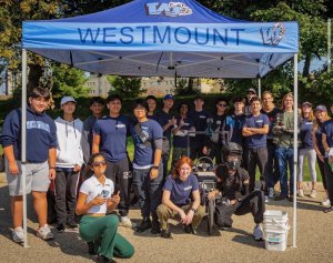Group photo of the Westmount Mavericks