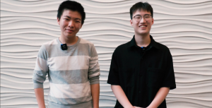 Image of HWDSB's Student Trustees Thomas Lin and Harry Wang