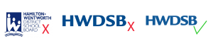 new and old hwdsb logo