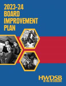 board improvement plan cover page