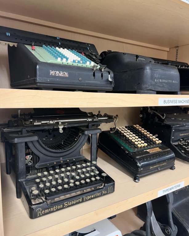 Artifacts on display at HWDSB Educational Archives