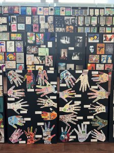 Student art at HWDSB Art Exhibit