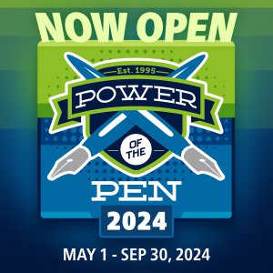 Power of the Pen - May 1 to September 30
